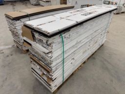 Akustikpaneler blandede farver 105stk 