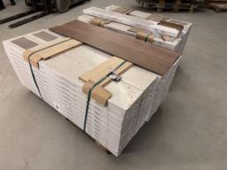 Pvc gulv 2 paller 230m2 ubrugt