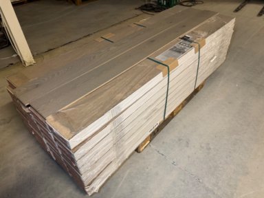 Hamburger parkett 32 pakker trægulv 10,5x180x2200mm Ubrugt