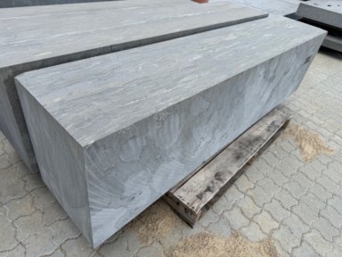 Granitsten 1stk ubrugt 2000x4000x500mm