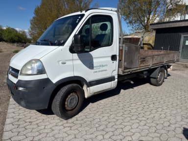 OPEL MOVANO med åbent lad - mislyd i motor / Light truck with open bed