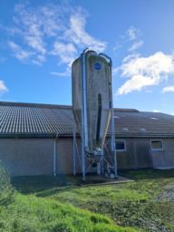  13 Tons SAC Glasfiber Silo
