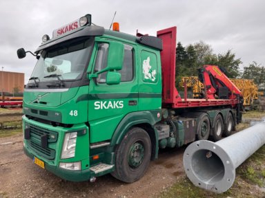 Volvo FM 12 8x4 wirehejs og med PK 26002EH kran