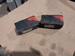 2 stk Hilti Batterier 36 volt