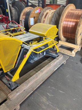 Railway equipment Robel 26.01 Skinneavspenningsmaskin