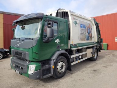 Sopbil 1- fack Volvo FE 280 Euro 6 -2019 (  Reservationspris uppnått )