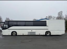 Volvo B10M turnébuss – redusert pris – 27 seter, lounge og ny motor  