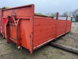 Container Container  Lad med høje sider