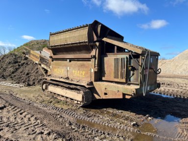 Knusnings- og sorteringsudstyr Power Track Power screen