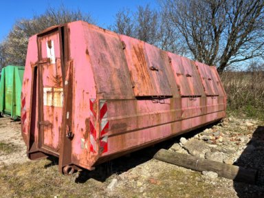 Container Lukket med sidelåger