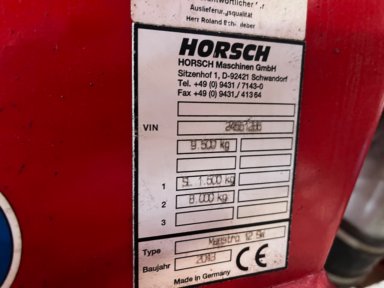 Landbrugsudstyr Horsch Maistro  Maistro 12-5 W majssåenheder Majs Så motorer/enheder