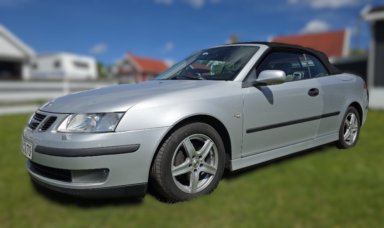 Saab 9-3 Cabriolet 1.8t Automat 2004 – Meget pen og velholdt