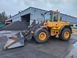 Hjullastare Volvo L90E Spakstyrning Redskap