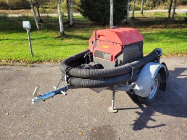 Motorpump Ziegler FP 16/8 på kärra