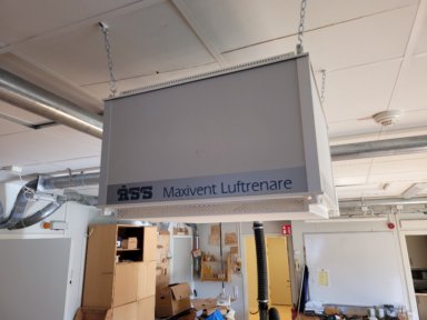 Takmonterad luftrenare ÅSS Maxivent 2200