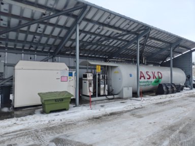 50000L Diesel anlegg med 4000L Adblue