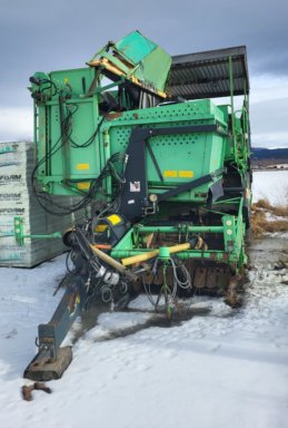 Landbruksutstyr potetopptaker 2 rader opptaker