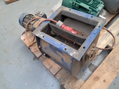 JKF Industri rotorsluse / cellehjulssluse med gearmotor – 0,37 kW