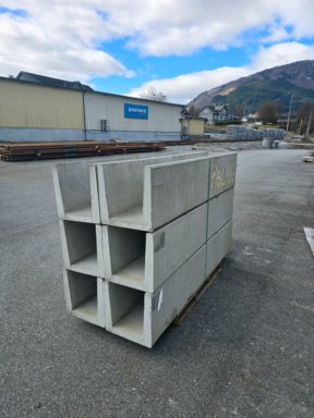 6 Kabelkanaler 400x400x2000mm