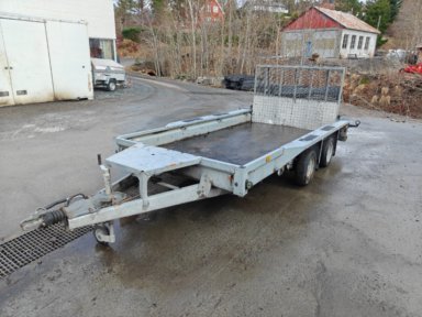 Maskinhenger, IFOR WILLIAMS GH126, 2718kg Nyttelast
