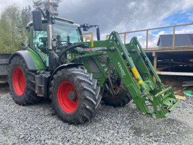 Fendt 516 Vario 2020 med Fendt Cargo 4X80 Profi frontlaster