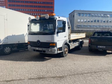 Mercedes-Benz Atego 818 planbil lav km 