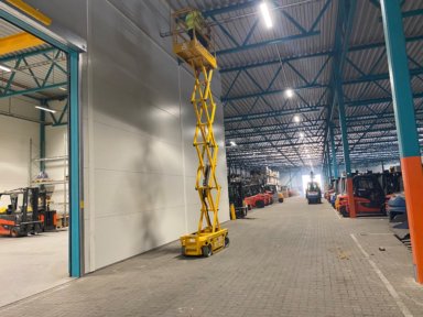Haulotte Optimum 8 sakselift – nye batterier – klar til bruk