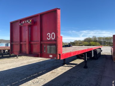 Trailer KEL-BERG 3-akslet blokvogn 