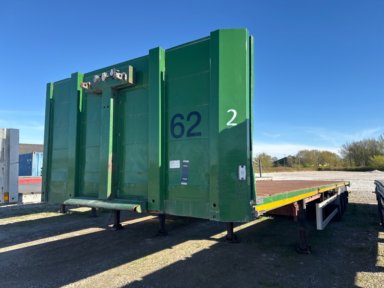 Trailer KEL-BERG 3-akslet blokvogn 