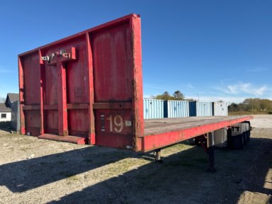Trailer KEL-BERG 3-akslet blokvogn 