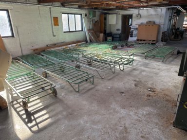 Transport vogne til produktion