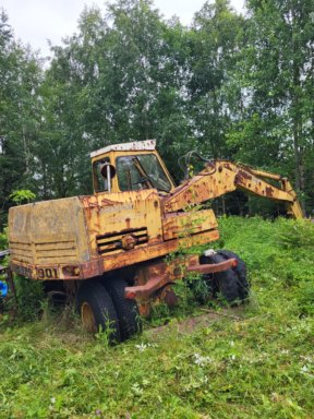 Gravemaskin liebherr rep objekt med 2 skuffer 