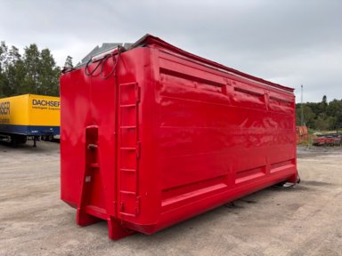 Lastväxlarflak-fliscontainer 2st Cmt 42/48 kbm