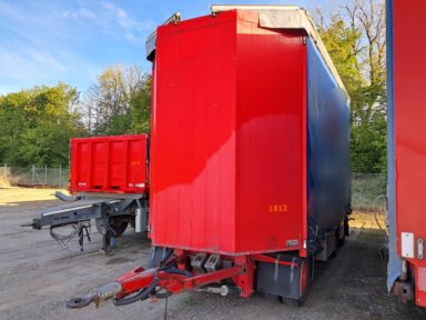 Lastbiltrailer Nordic Trailer 3-akslet gardintrailer / citytrailer – 24.000 kg