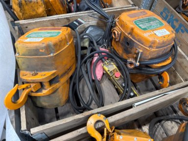 Kito elektriske kædetaljer 500 kg - 2 stk / electric hoists