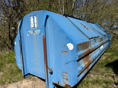 Container 5 meter lukket container - 10496