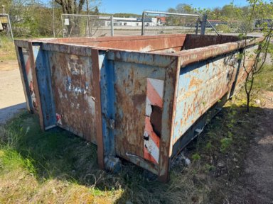 Container 5 meter åben container - 10498