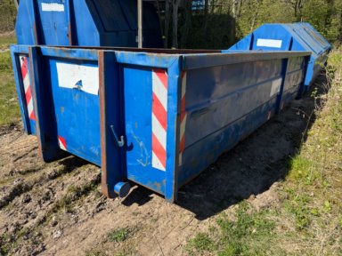 Container 5 meter åben container - 10499