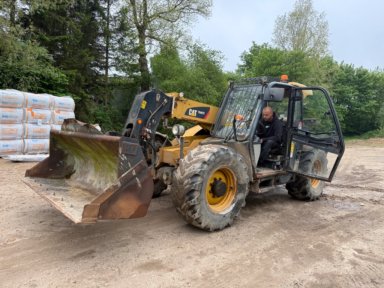 Caterpillar TH407C teleskoplæsser / telehandler