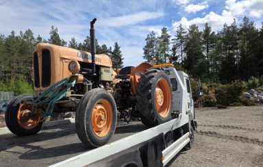 Fiat 411 Veterantraktor 1966 – Sjelden mulighet.