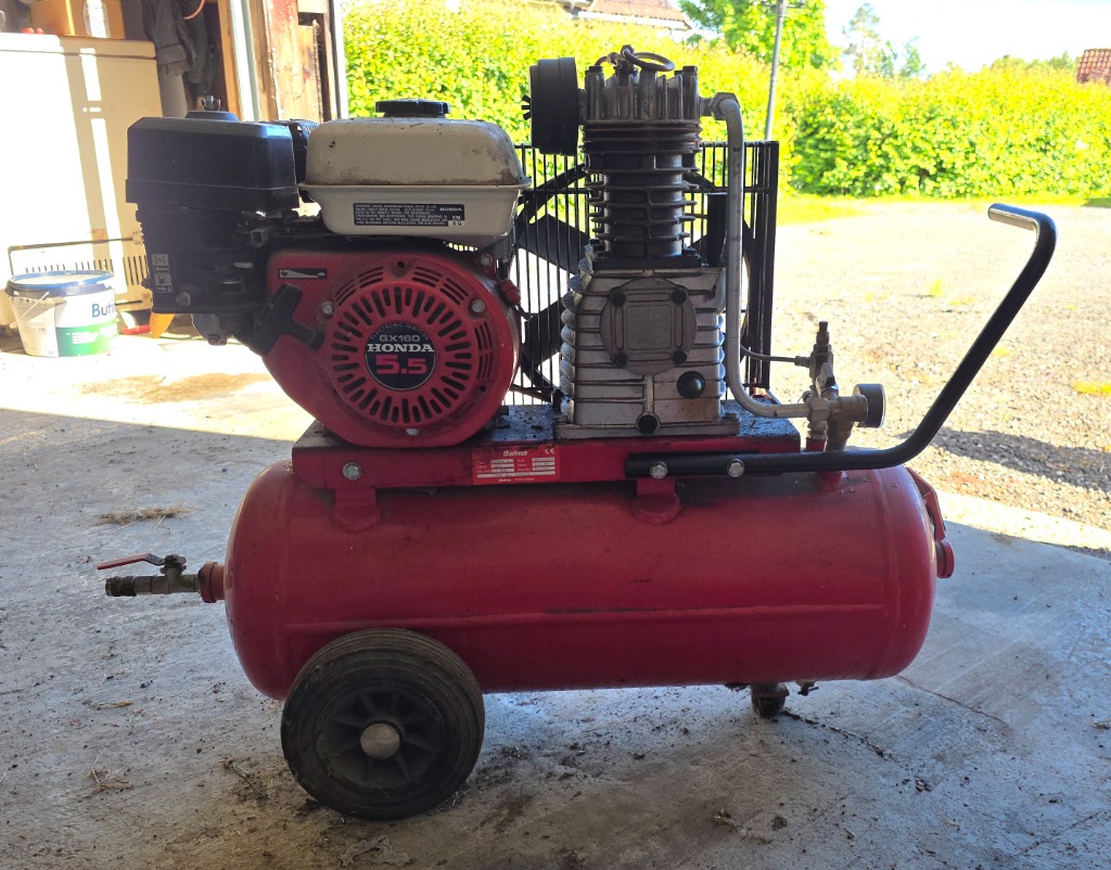 Honda GX160 Mobil luftkompressor