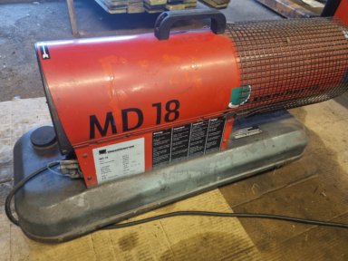  Dantherm MD 18 byggvarmer 