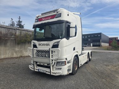 SCANIA R 580 2018 MOD 6x4 MED HYDRAULIKK EUR 6 EU OK
