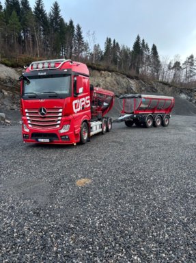  MERCEDES-BENZ ACTROS MED HENGER