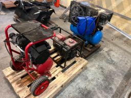Diverse udstyr kompressor og generator