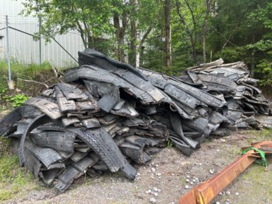 Parti med sprängmattor 