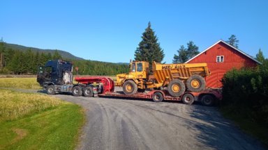 Hafo H30-3 maskinsemi – Leveres EU-godkjent, modernisert og med styrbar bakaksel