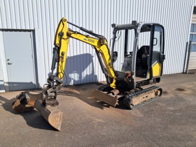 Minigraver Wacker Neuson ET18 m. skovlsæt