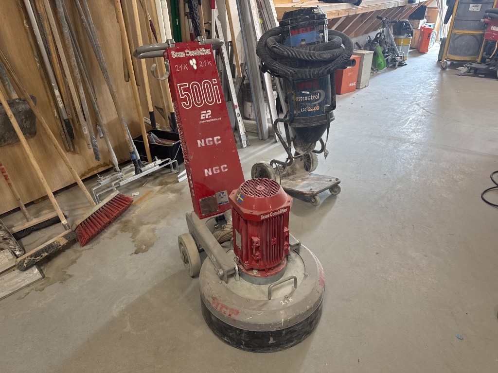 Scan Combiflex 500i diamantsliber & Dustcontrol DC2800 støvsuger