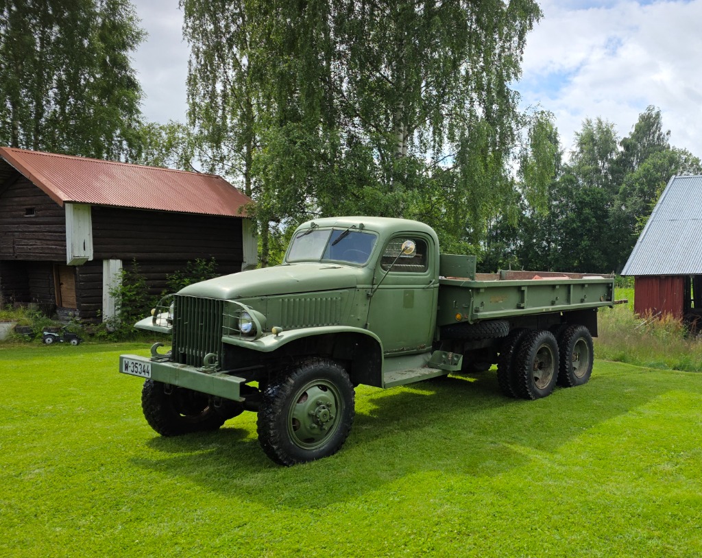 Sjelden mulighet – GMC 2,5 tonn 6x6 fra 1944
